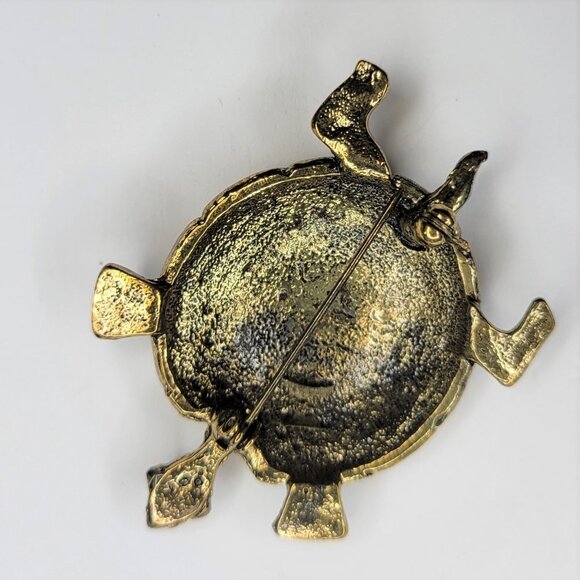 TURTLE Brooch - Picture 7 of 8